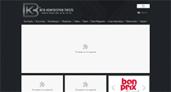 Desktop Screenshot of betakonfeksiyon.com.tr